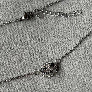 Skeleton Pendant ~ Silver Tone Necklace ~ Brand New ~ NBC
